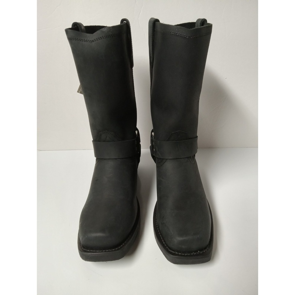 Dingo Dean‎ 11" Black Leather Western Harness Boots DI19057 Motorcycle - Picture 3 of 5